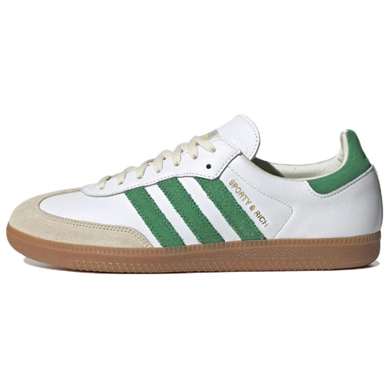 Adidas Sporty & Rich X Adidas Samba Og 'White Green' Sneakers HQ6075
