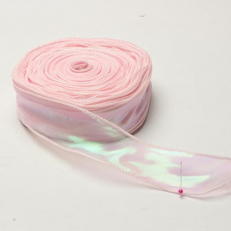 Sheer Organza Ribbon 40mmX9meter Chiffon Ribbons for Bouquets Wrapping Wedding Cake Decoration Craft Wreath Bows Making
