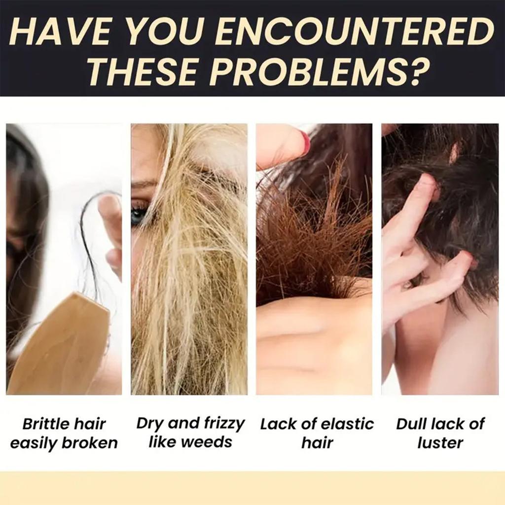 Karsell Collagen Hair Mask Keratin Hair Mask For Damaged Hair - Conditioning Argan Oil Fix Up For Curly Or Straight Thin Fine Hair 50g