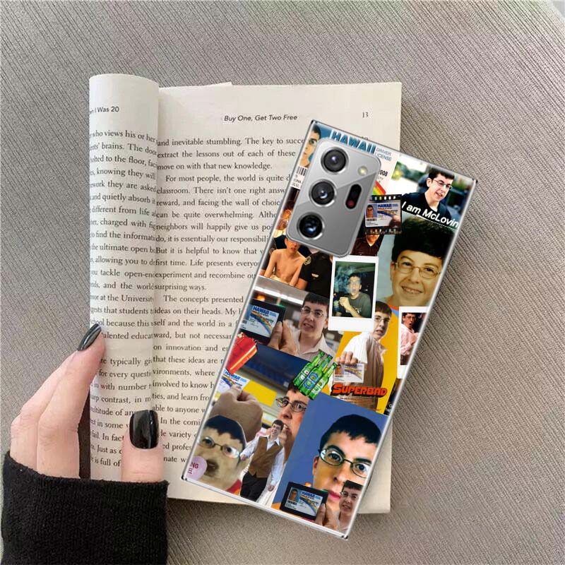

Чехол для телефона Mclovin SuperbadZ для Samsung Galaxy S25 Edge S24 S23 FE S22 S26 Ultra S21 S20 S10 Plus Capa Мягкий Samsung S20 Ultra