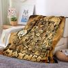 Mayhem Art Flannel Blanket Throw Blanket Soft Warm Sofa Bed Camping Car home Decor Unique Christmas Gift C930289