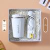 Stainless Steel Coffee Cup & Umbrella Gift Set