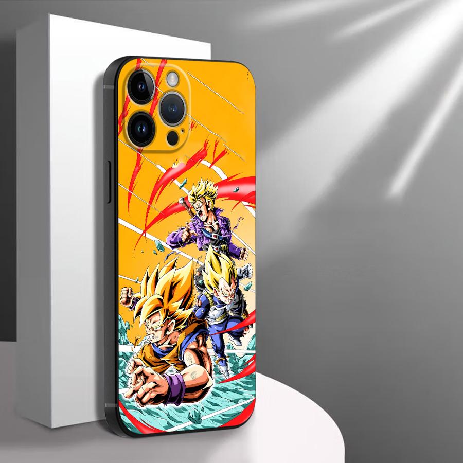 Dragon Ball Interesting Goku Black Soft Phone Cover Case for iPhone XR 17Air XS Max 13 12 11 17 Pro Max 15 16 14 Plus 7 8