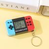 Mini Dual-Color Electronic Tetris Game Keychain Console