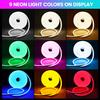 2835 Neon Strip Light 24V 120LEDs/M 6X13MM Flexible Silicone Neon Rope Lights IP67 Blue/White/Warm/Red Mirror TV BackLight 1-20M