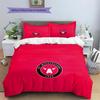 FC Midtjylland  Pattern Bedding Quilt Set  Home Decoration  Gift (1 * Duvet Cover + 2 * Pillowcase  Without Core)