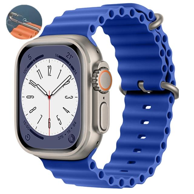 Ocean Band Blue Apple Watch Review Buy Fashion Ocean Band For
