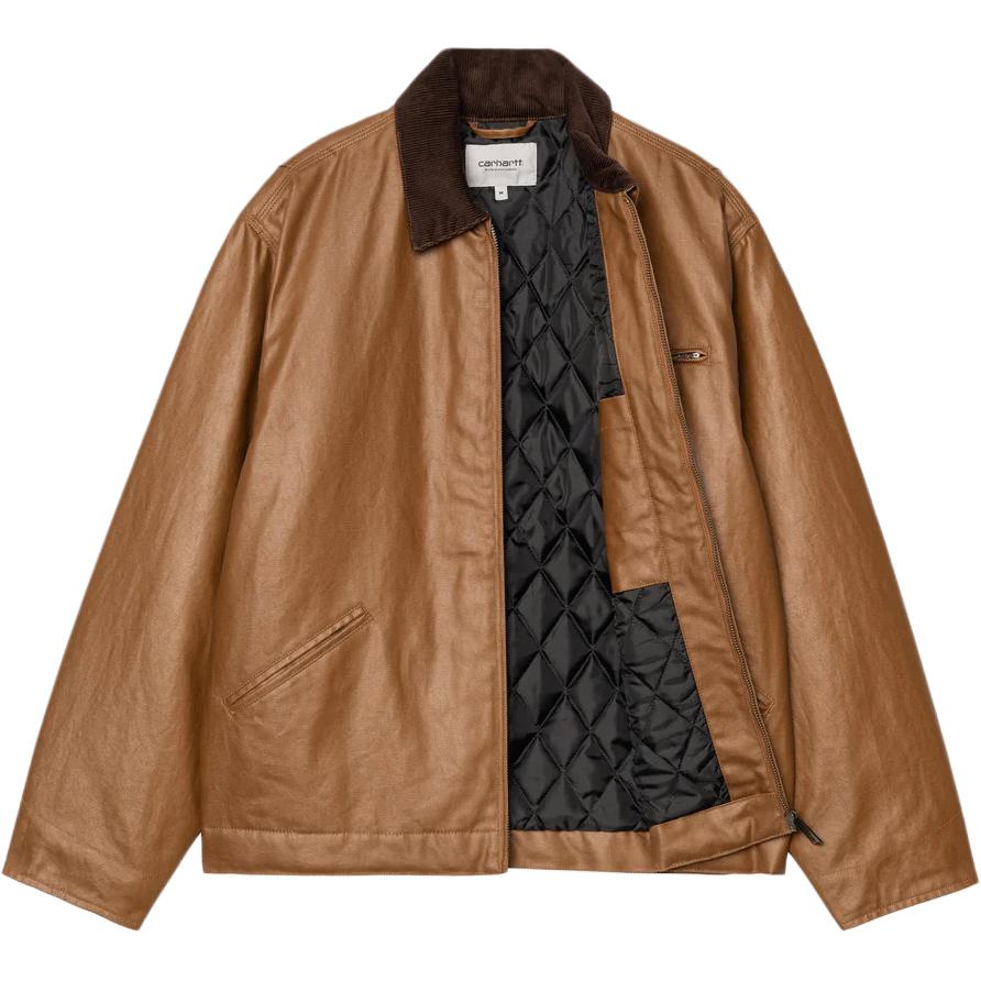 Carhartt WIP FW25 OG Dean Jacket Loose Fit Logo Casual Jacket With Zipper Pocket Unisex jackets I035799-00S-XX