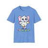 Unisex Softstyle T-Shirt Mens Womens Tees Top Marshmallow Elephant Cartoon Sprinkles Graphic Tee