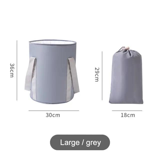 1pc Portable Collapsible Foot Bath Basin with Handles Perfect for Soaking Feet Traveling Camping and Outdoor Activities