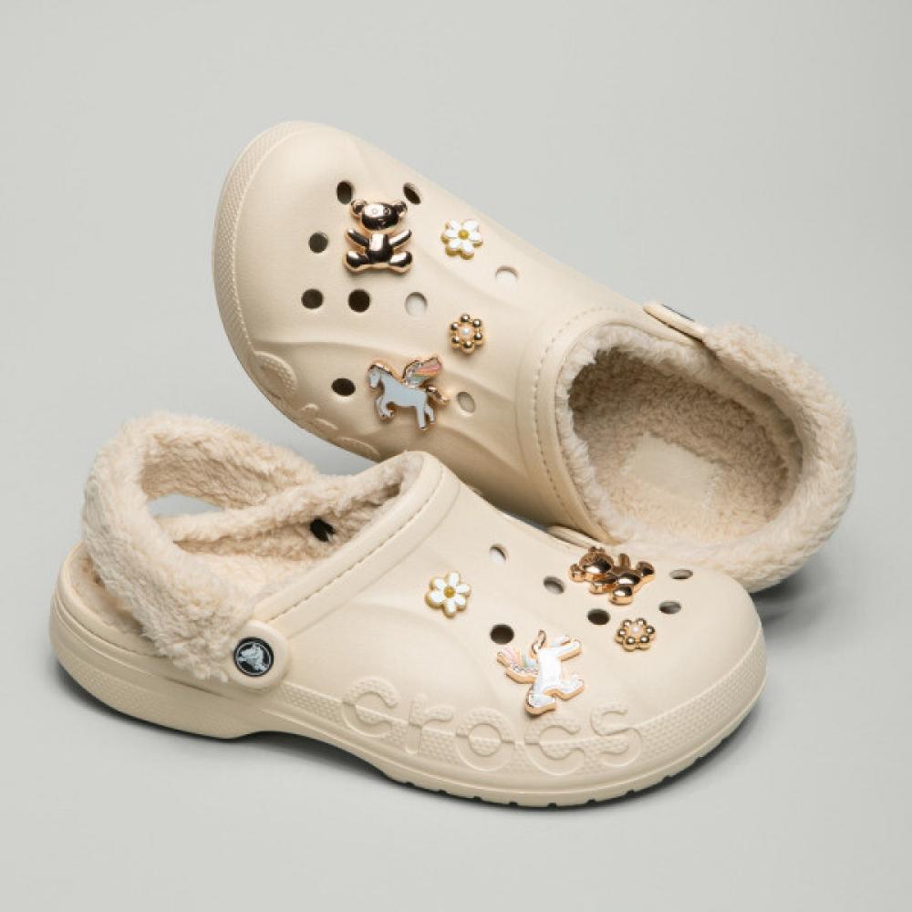 

Crocs Baya Lined Fuzz Strap Clog 206633 11s M11(290mm)