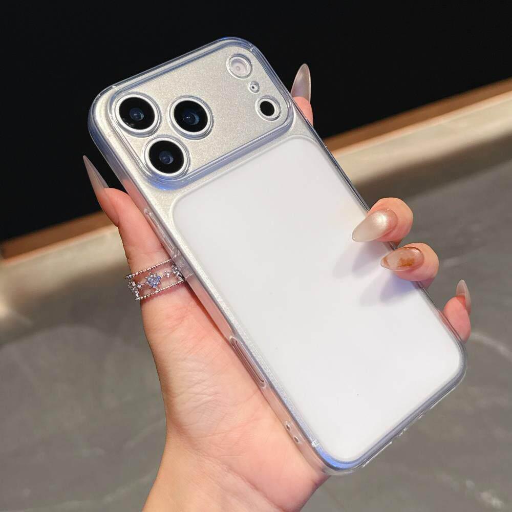 Anti-Fall Frosted Silicone Case for iPhone 17/16/15/14 Pro Max