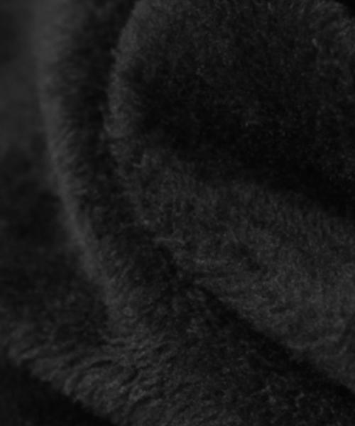 Collet [Fleece Ver.] Winter Slit Mini Skirt [Black] Skirt Ver.