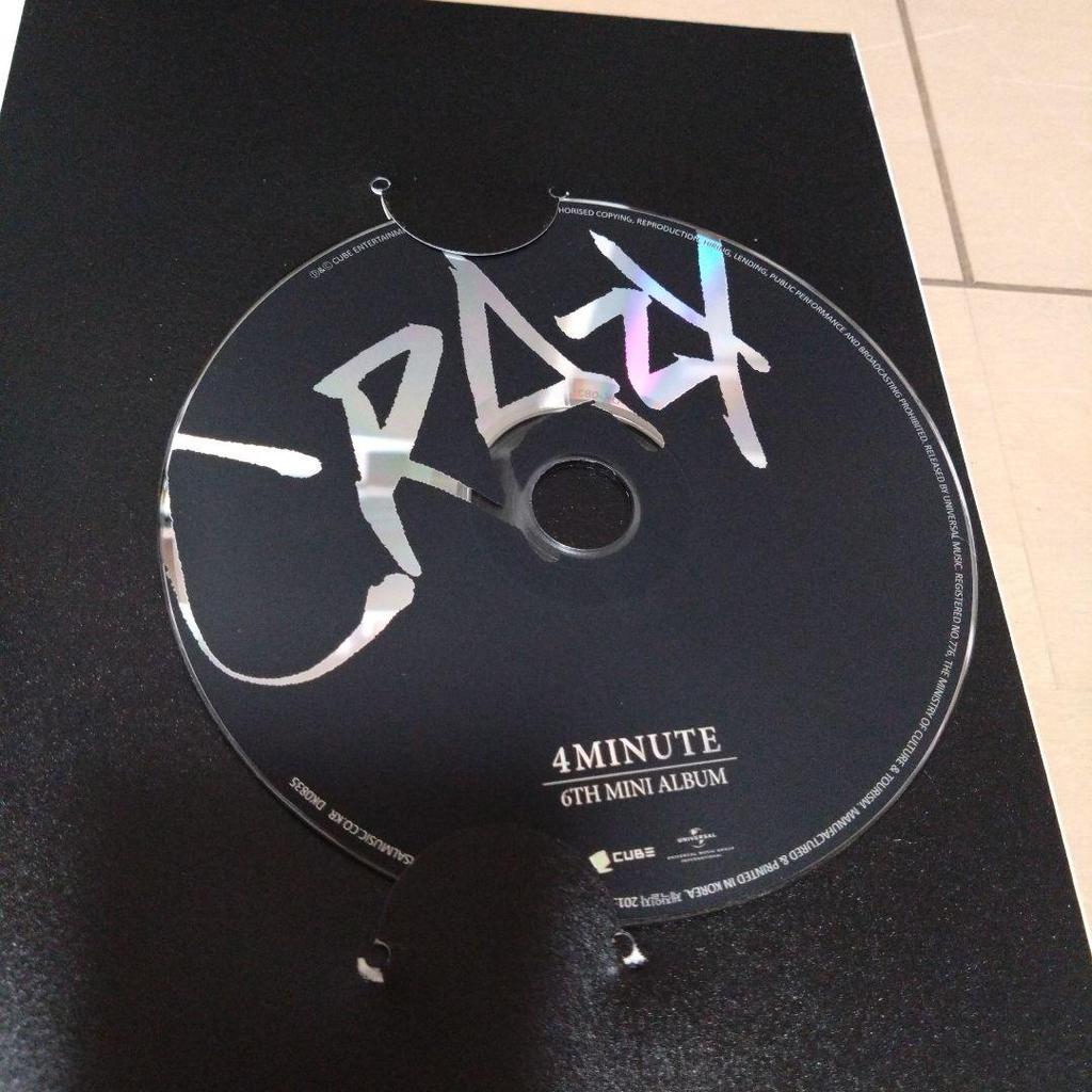 [USED] Crazy (Korean Edition) 4Minute