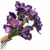 Artificial Real Touch Iris Flower branch EVA Large Iris for Wedding Party Hotel Home Floral Decor