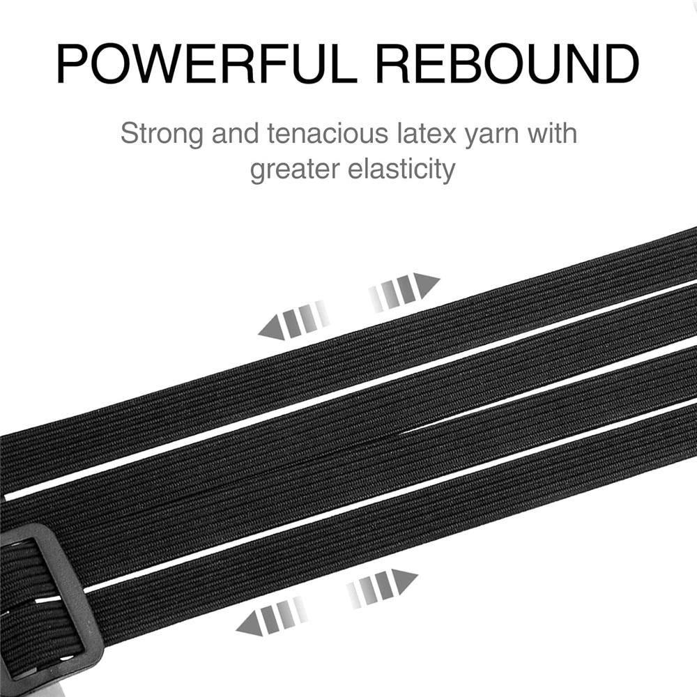 2 Pcs Universal Motorcycle Helmet Luggage Rope 24" Motorcycle Bungee Cord Bandage Retractable Elastic Strap With 2 Hooks (Black)