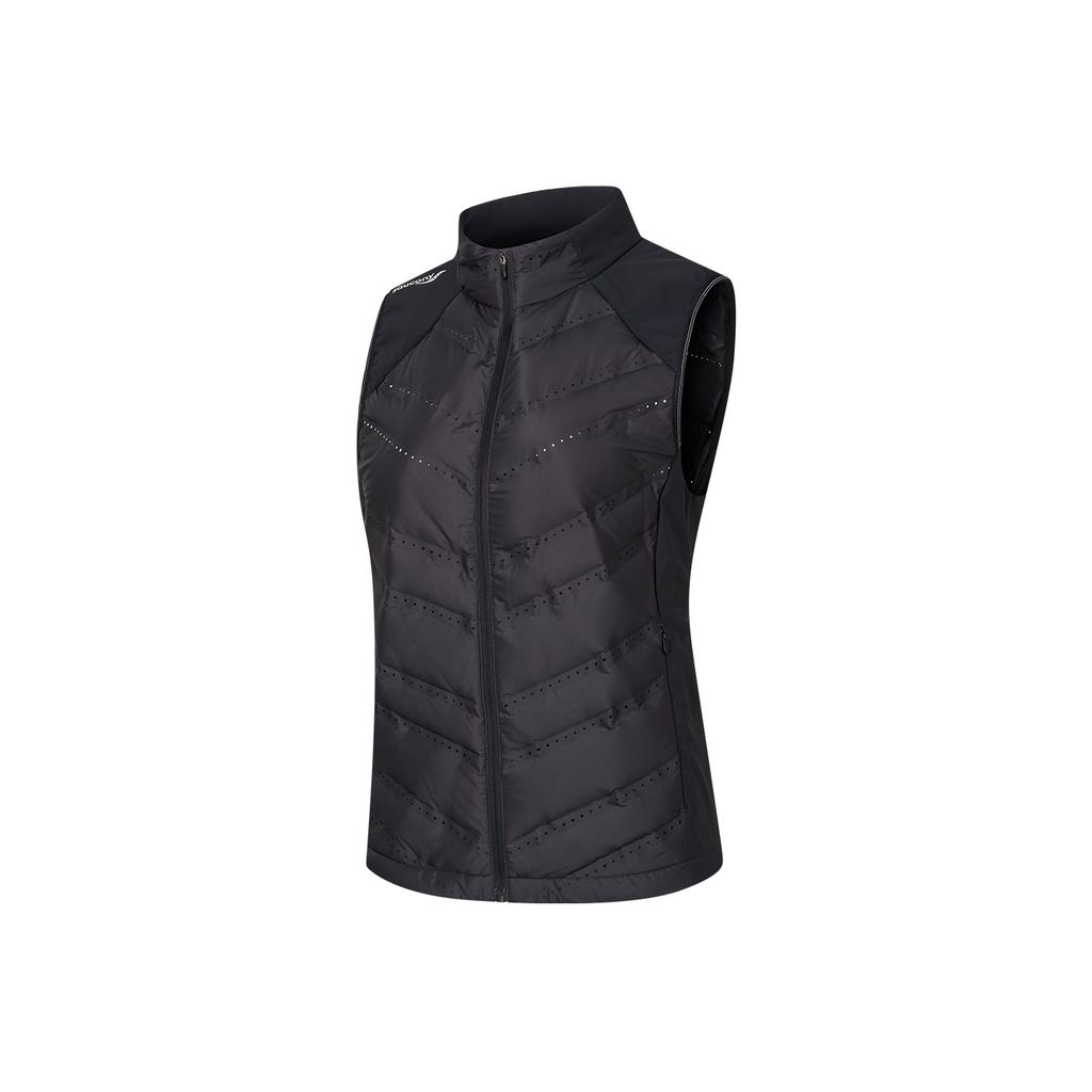 SAUCONY Running Training Series Fashion Comfortable Skin-Friendly Stand Collar Down Vest Unisex Vests SA1250PV94T-BK001