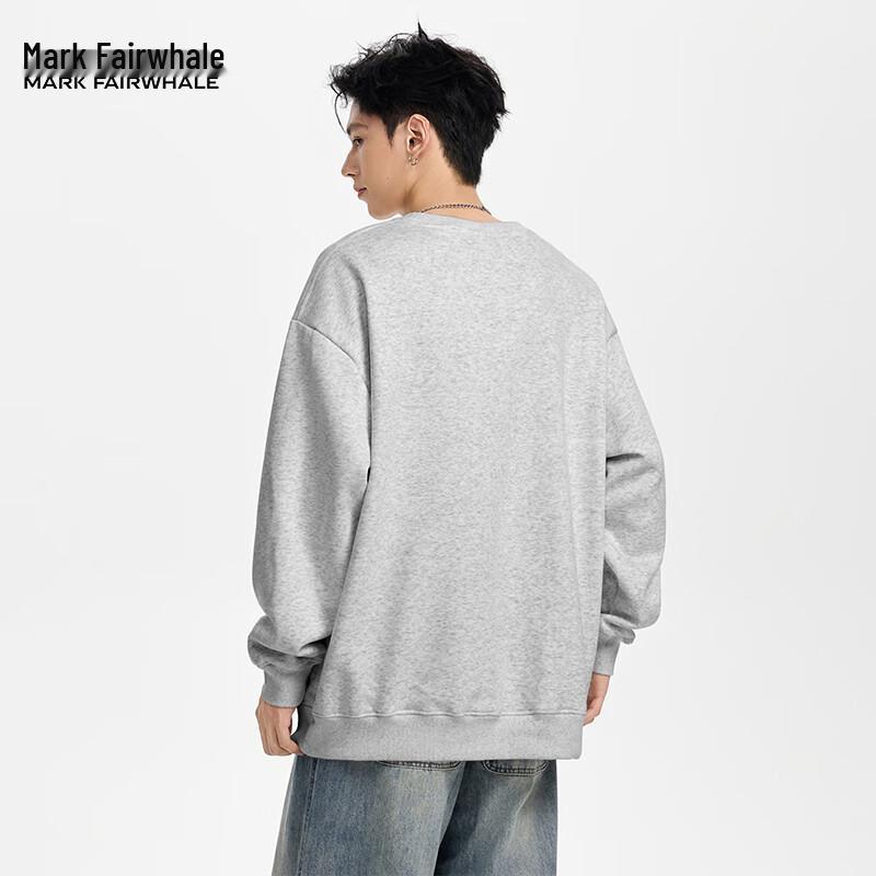 Mark Fairwhale Herren Relaxed Fit Rundhals Pullover Sweatshirt