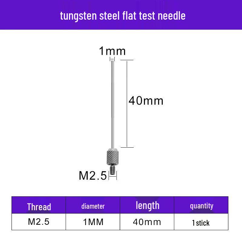 

Tungsten Steel Flat Probe for Dial Gauges