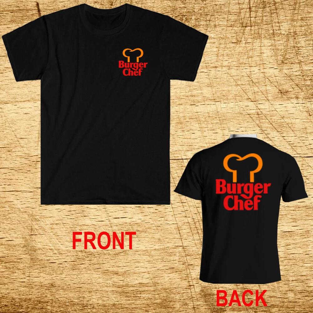 Men s and Women s T-shirts Burger Chef Symbol M