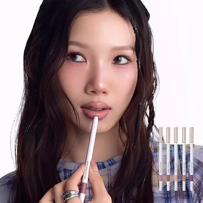 Heart Percent Dote On Mood Lip Pencil Slim (8 Colors) 01 Peach Beige
