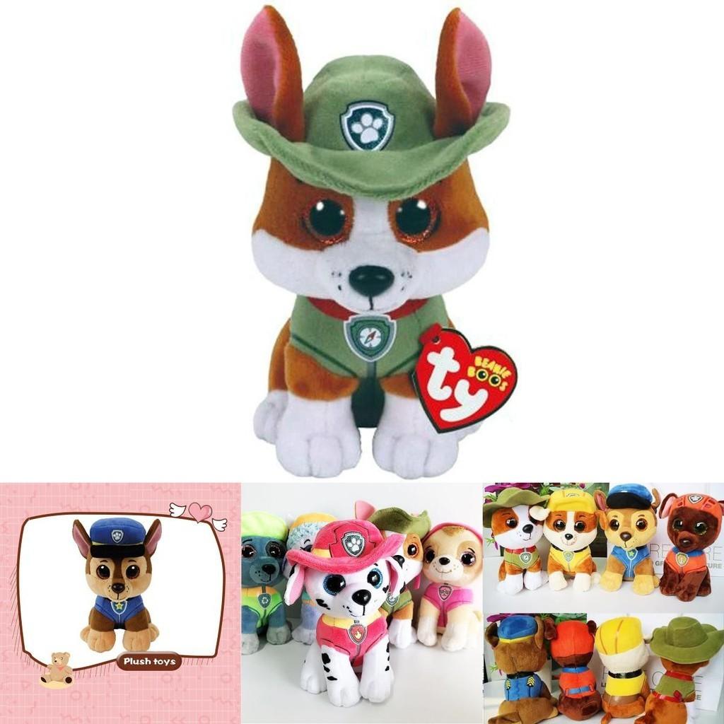 Adorable Paw Patrol Dog Plush Toy Featuring Beloved Characters Marshall Rubble Chase Rocky