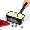 WIKHOSTAR Nonstick Anti-Freeze Ice Cream Scoop 1.5 Ounces  Spoon Aluminum Design Ice Cream Scooper