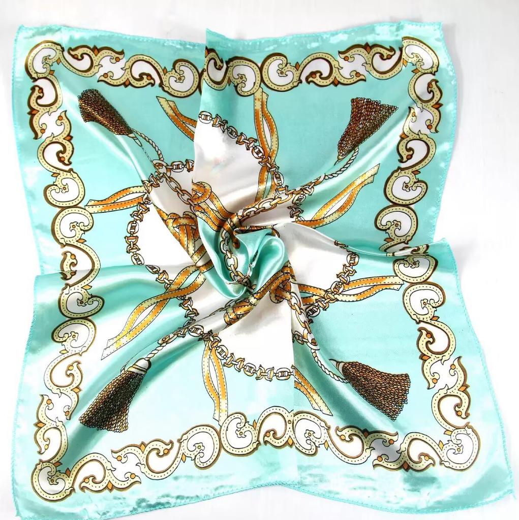 Women's Silk Scarf Business Dress Neck Protector Professional Mobile Telecom Banking Stewardess Small Square Scarf Women's Scarf Shawl Fashion