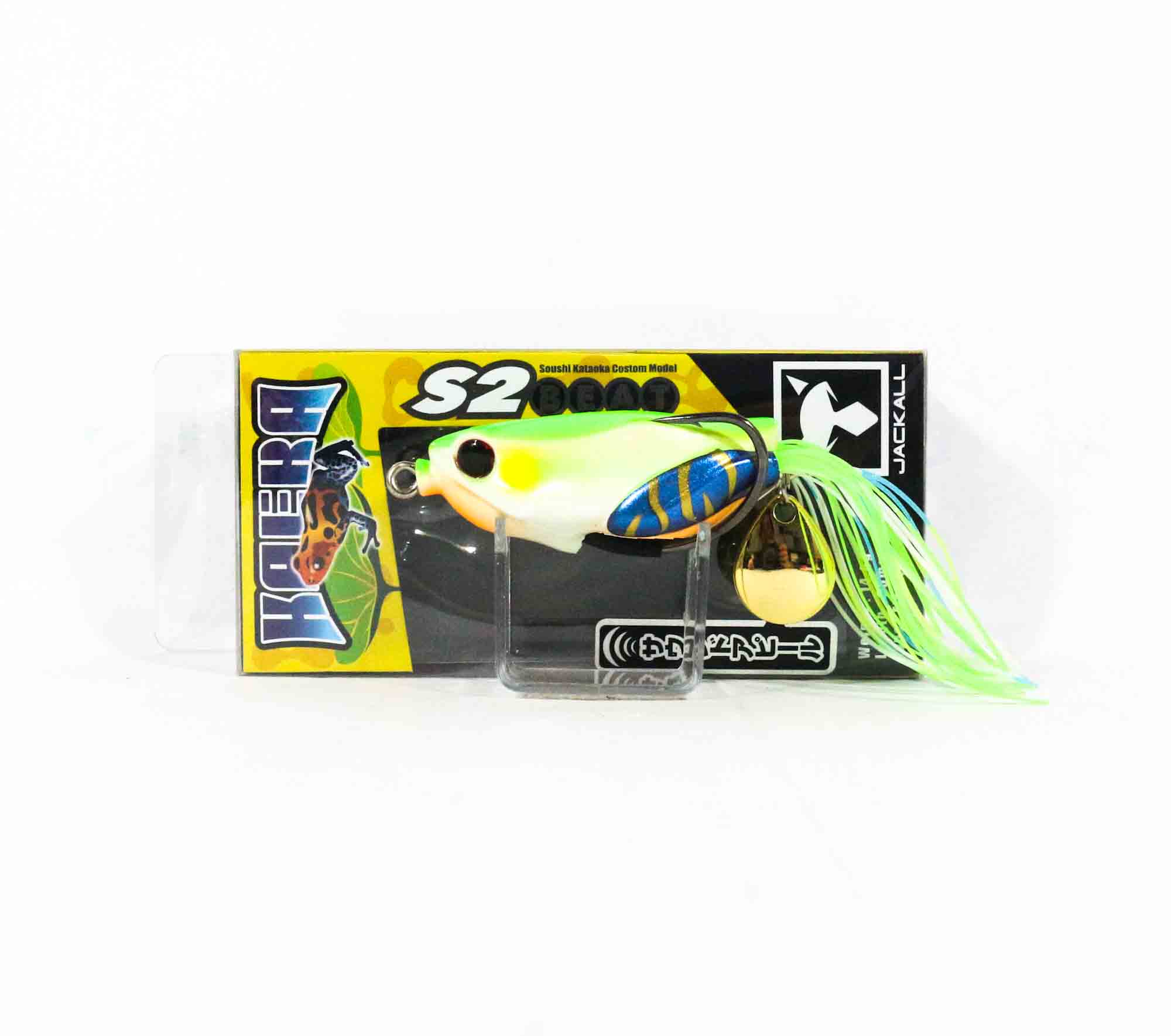 

Jackall Kaera S2 Beat Frog Мягкая Пластиковая Плавающая Приманка Yadokugaeru (0596)