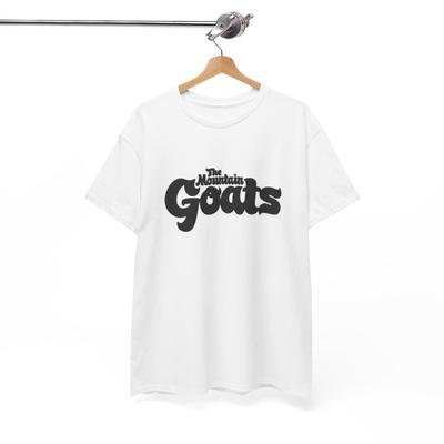 Teen Girl's Cotton T-shirt Summer Casual Graphic Tee Short Sleeve The Mountian Goats Tshirt Indie Rock Band Merch  Unisex Heavy Cotton Tee