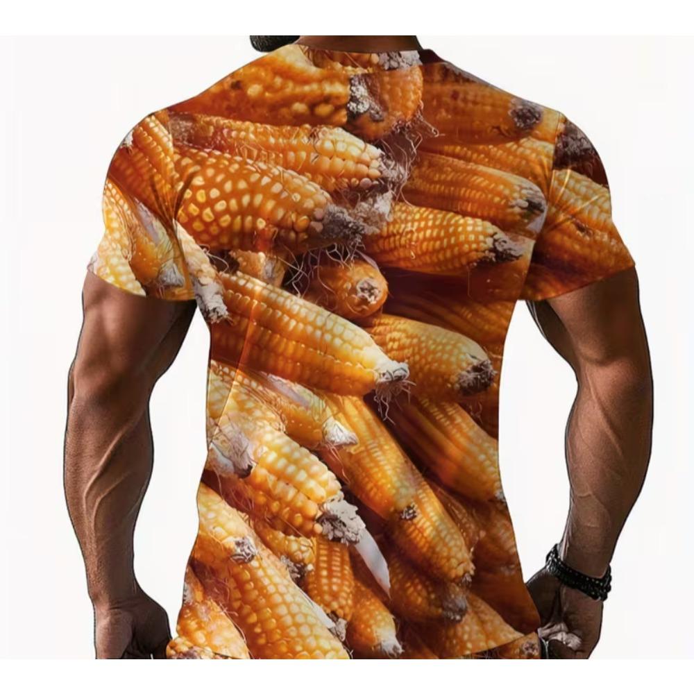 Latest Adult and Children Parent-child Couple Friend Funny Vegetable 3D Print All-over Multiple Styles Personalized T-shirt