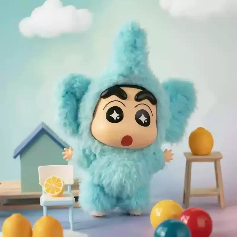 

New Kawaii Anime Crayon Shin-Chan Blind Box Keychain Cute Cartoon Car Key Ring Pendant Schoolbag Decoration Gifts for Friends