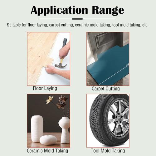 Contour Gauge, CTRICALVER Contour Gauge, Accurately Copy Irregular Shapes, Profile Scribing Ruler, Adjustable Locking Precision Woodworking Measuring