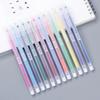 24/12PCS/Box Color Gel Pen Refill Kit Kawaii 05mm Candy Colors Ballpoint Pens Student Office Writing Pens School Stationery