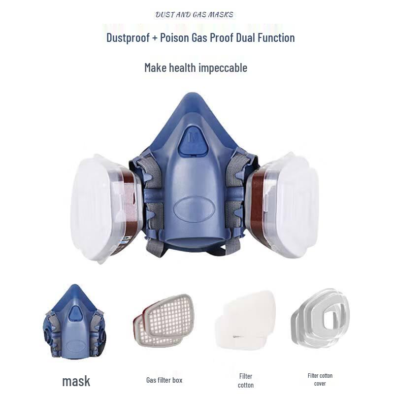 Protector Shield Half Respirator Mask Set