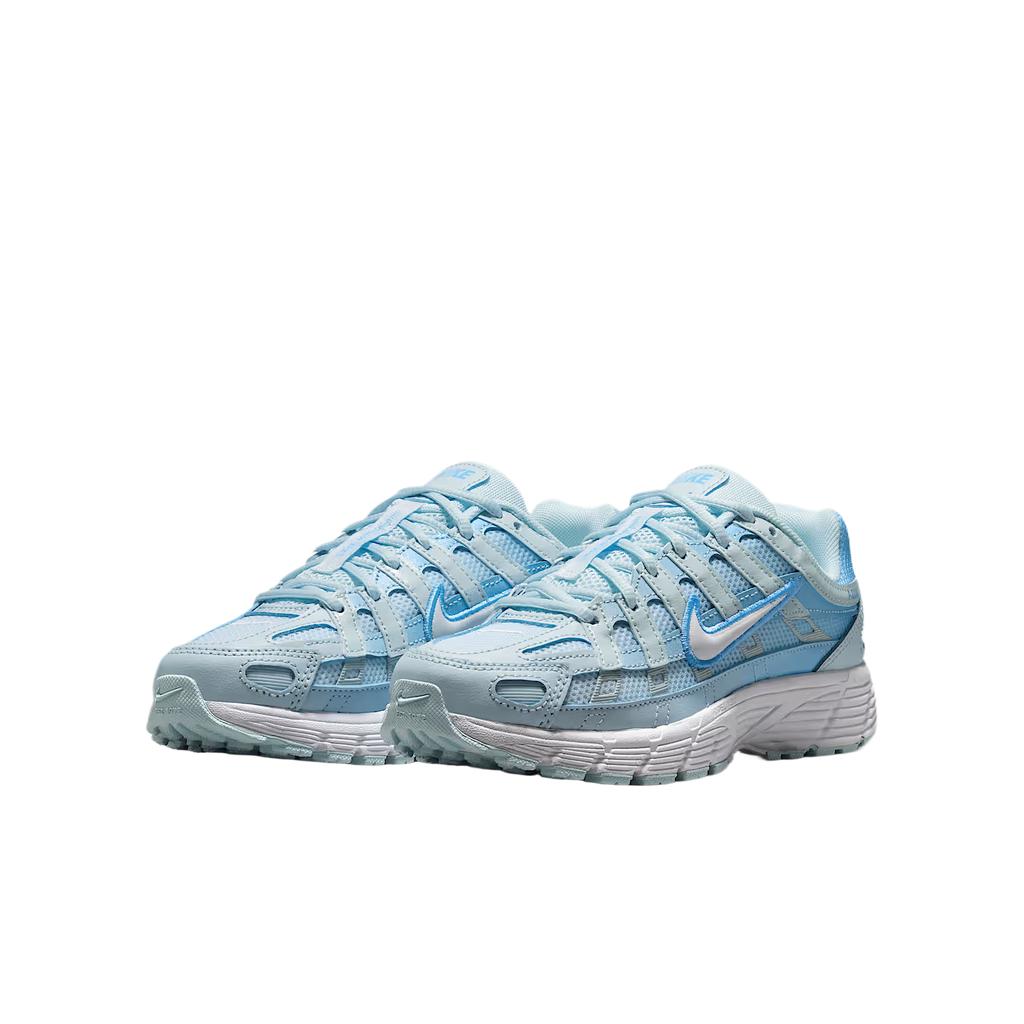 Nike P-6000 Pelle Sintetica Leggere Comode Traspiranti Reattive Basse Scarpe da Corsa per Bambini Scarpe da Corsa Unisex IO9922-400