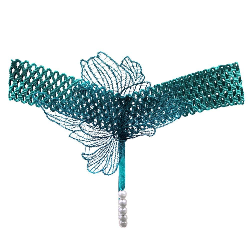 Flirting A Rope Perspective Embroidery Sex Panties Women Free To Take Off Can Be Inserted Into The Yin Beaded Seduction Sexy Thong