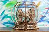 Ugears Aquarium 70155 Wooden Puzzle No Glue or Tools Required 3D Puzzle for Adults Model