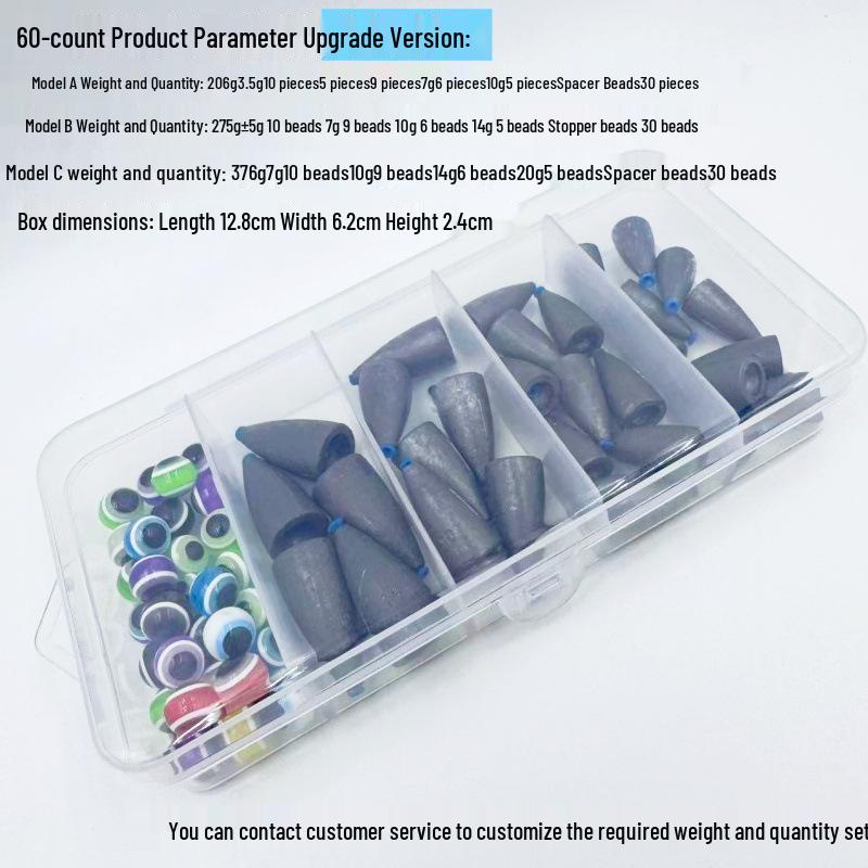 25-Piece Texas Rig Bullet Sinker Set: Carbon Steel Alloy with Plastic Core