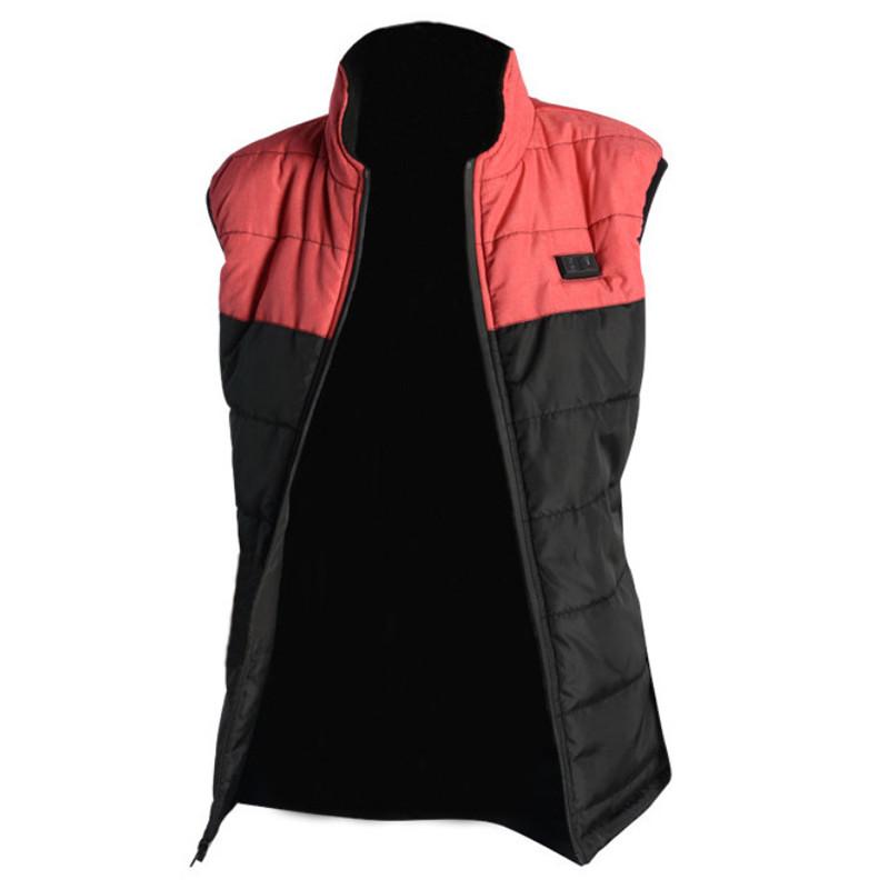 Vest Winter Heated Jacket Electric Usb Heating Coat Men Women Body Warm