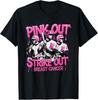 Pink Out Strike Baseball Breast Cancer Awareness T-Shirt