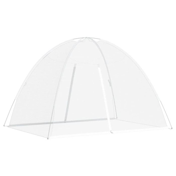 Moustiquaire mongole avec portes 220 maille blanc 200x150x140cm