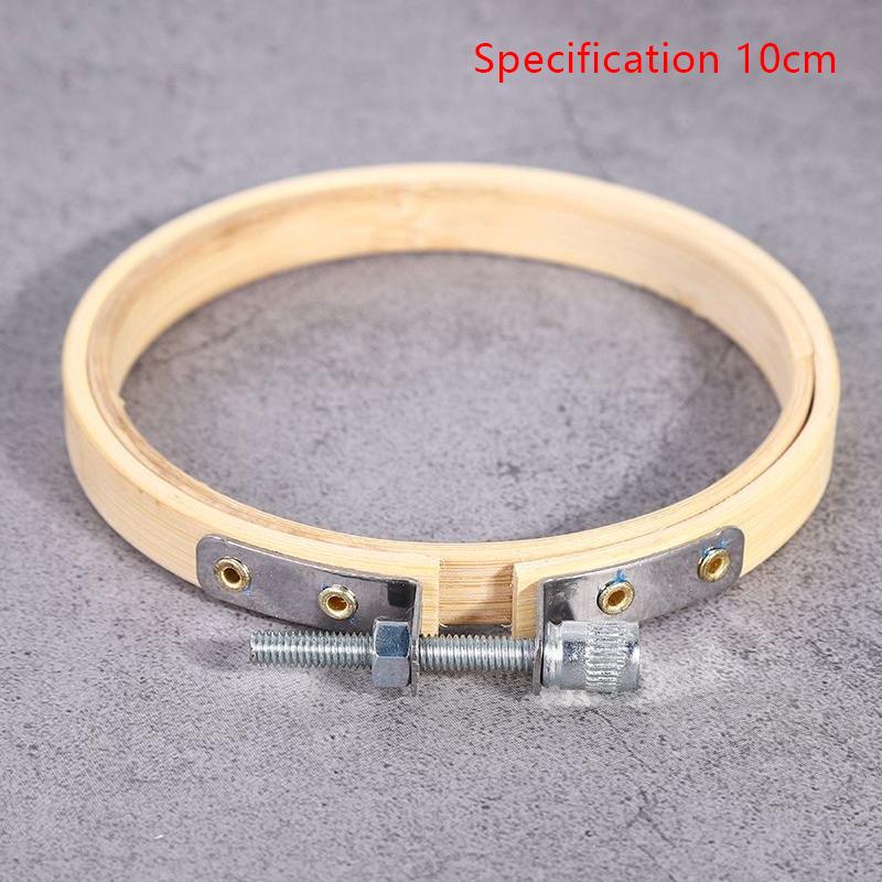 Cadru din bambus Inel cerc de broderie Diy Broderie Pictură Kit punct de cruce Cadru rotund din bambus Instrumente de cusut Home Decor