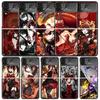 Date A Live Tokisaki Kurumi Black Cover for Samsung Galaxy Z Flip 7 6 5 4 3 5G Phone Case Flip7 Flip6 Flip5 Flip4 Flip3 Pattern