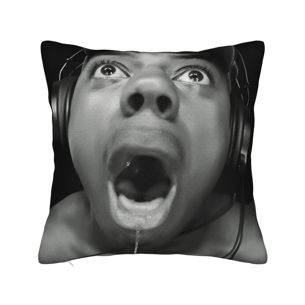 Ishowspeed Face Meme Pillow Case Retro Trendy Pillow Cover Soft Pillowcases For Chair Sofa Home Decor
