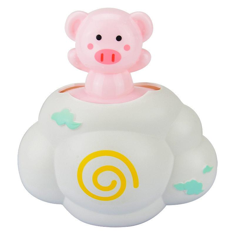Kids Shower Cloud Toy With Cute Bear Design For Bath Time Fun And Learning Activities