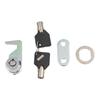 Keyed Alike Toolbox Lock Garage Use Zinc Alloy Body Multiple Keys Included Tubular Cam Cylinder Toolbox Security Lock