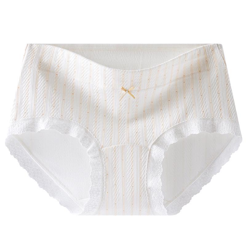 Antibacterial Pure Cotton Underwear for Girls in Puberty - Mid/Large Sizes, Junior High, Triangle Shorts