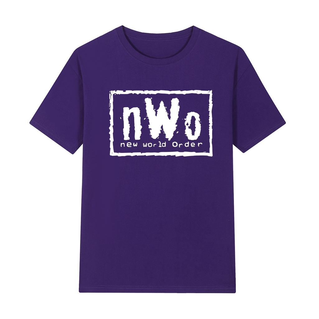 NWO New World Order Wrestling Adult Black Vintage Tshirt Novelty Funny Streetwear Cotton Men T Shirt New Tee Tshirt Womens Tops