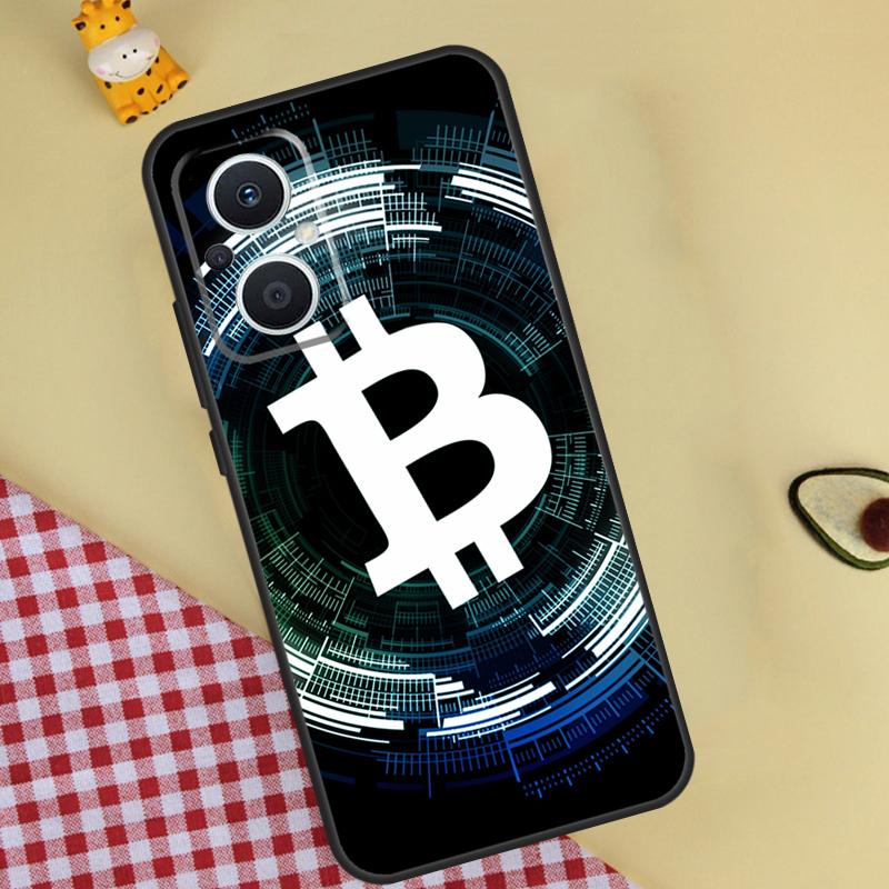Bitcoin Phone Case For OPPO Reno 12 12F 13 13F 11 8T 7 8 10 Pro OPPO Find X8 X6 Pro X3 X5 Lite Cover